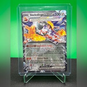Skeledirge ex Double Rare NM Pokémon Card - Holographic
